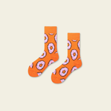 Orange Donuts Socks
