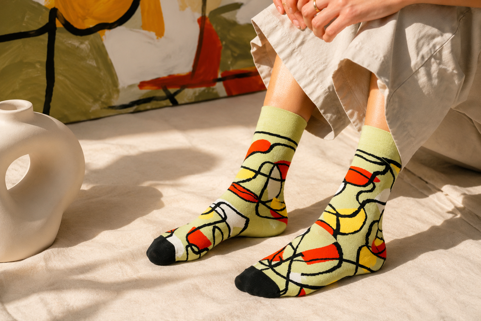 Sketch Party Socks