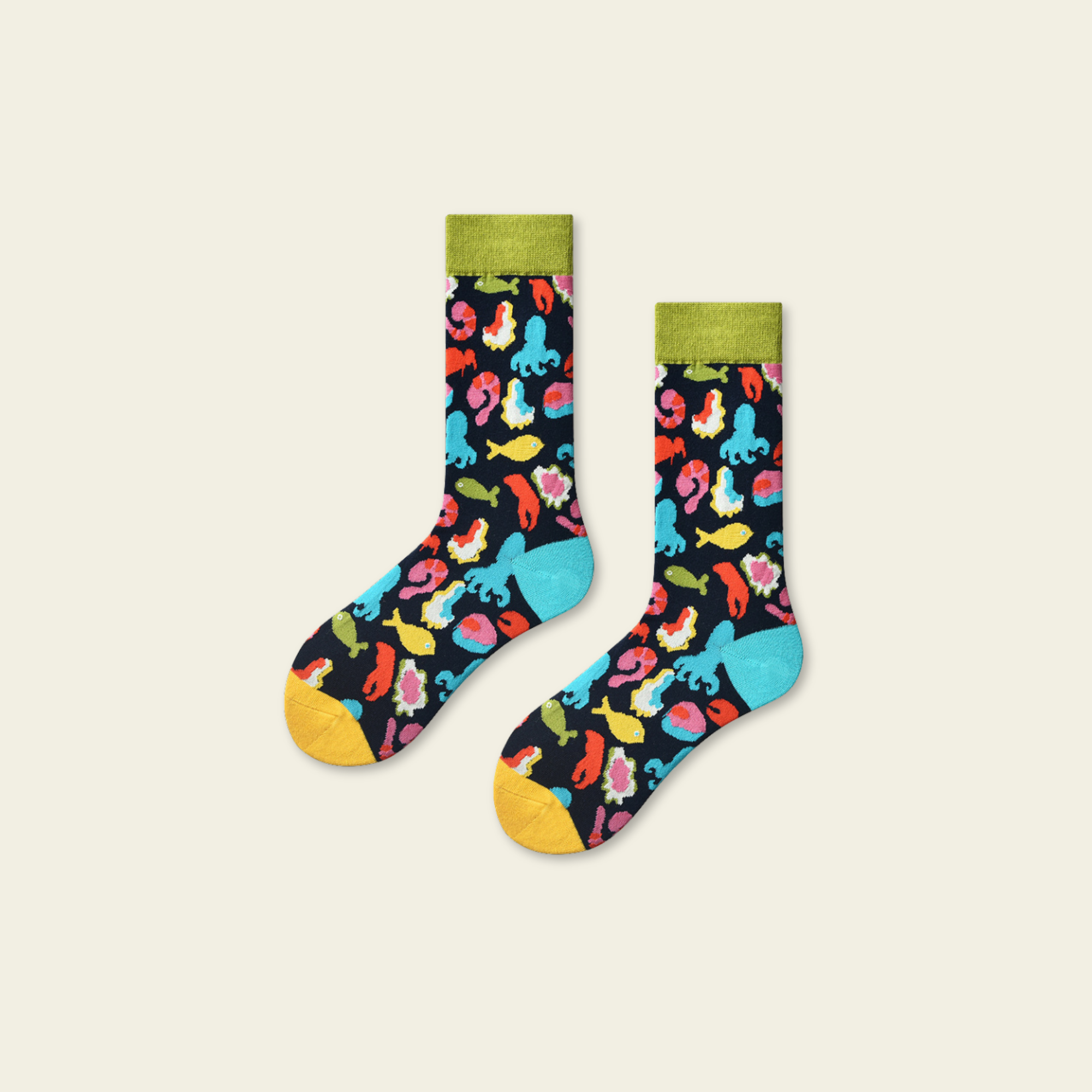 Underwater Disco Socks
