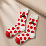 Polka Cat Socks