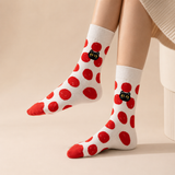 Polka Cat Socks