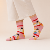 Bookworm Mood Socks