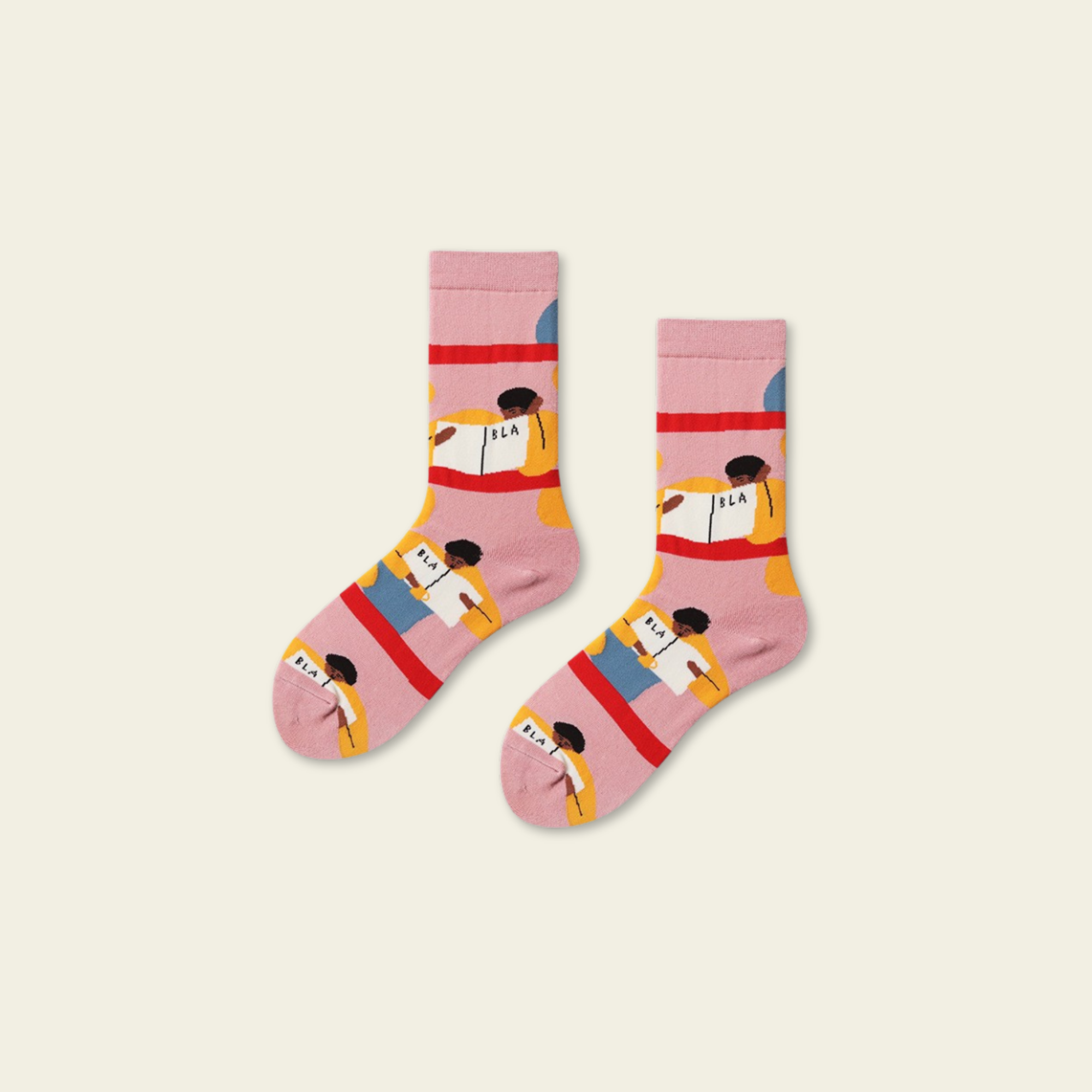 Bookworm Mood Socks