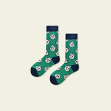 Green Meow Socks