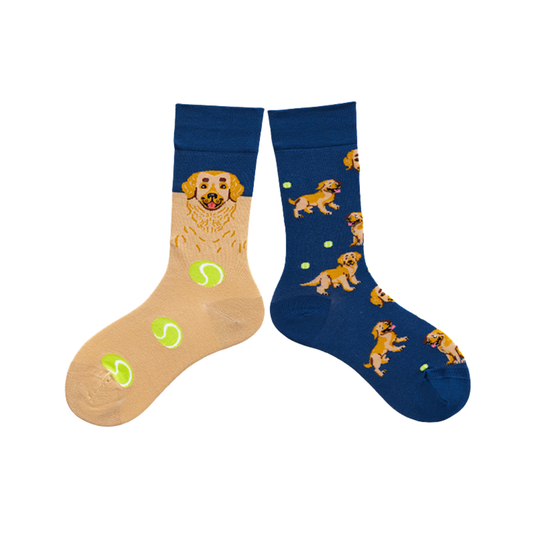 Golden Retriever Odd Pair Socks