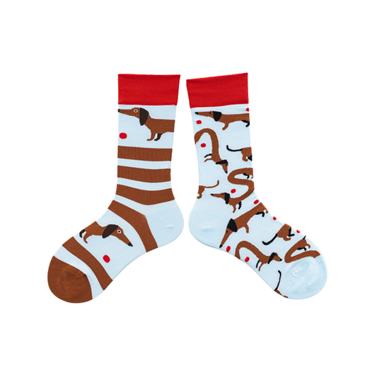 Dachshund (Sausage Dog) Odd Pair Socks