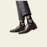 Cat with Glasses Socks