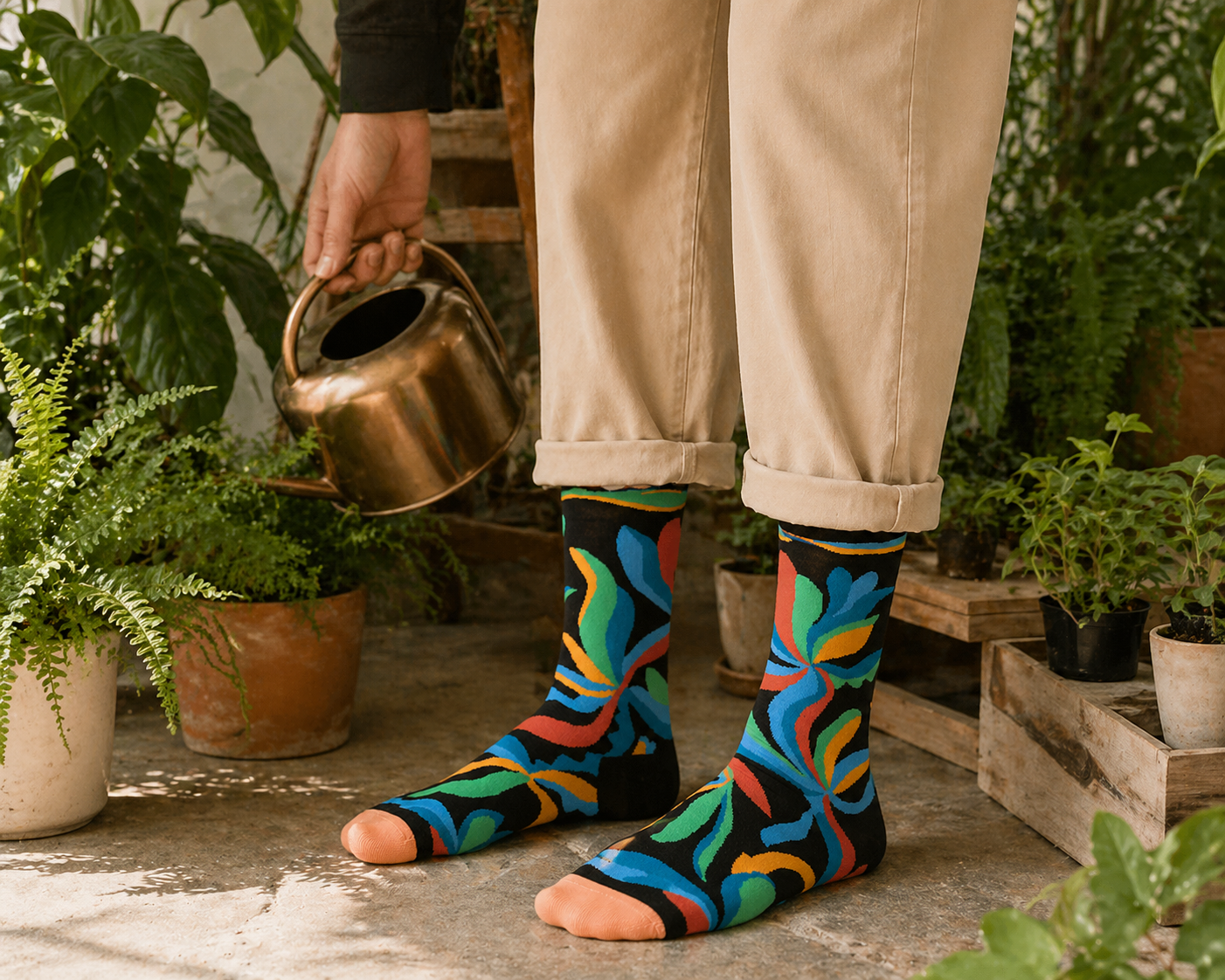 Botanical Flow Socks