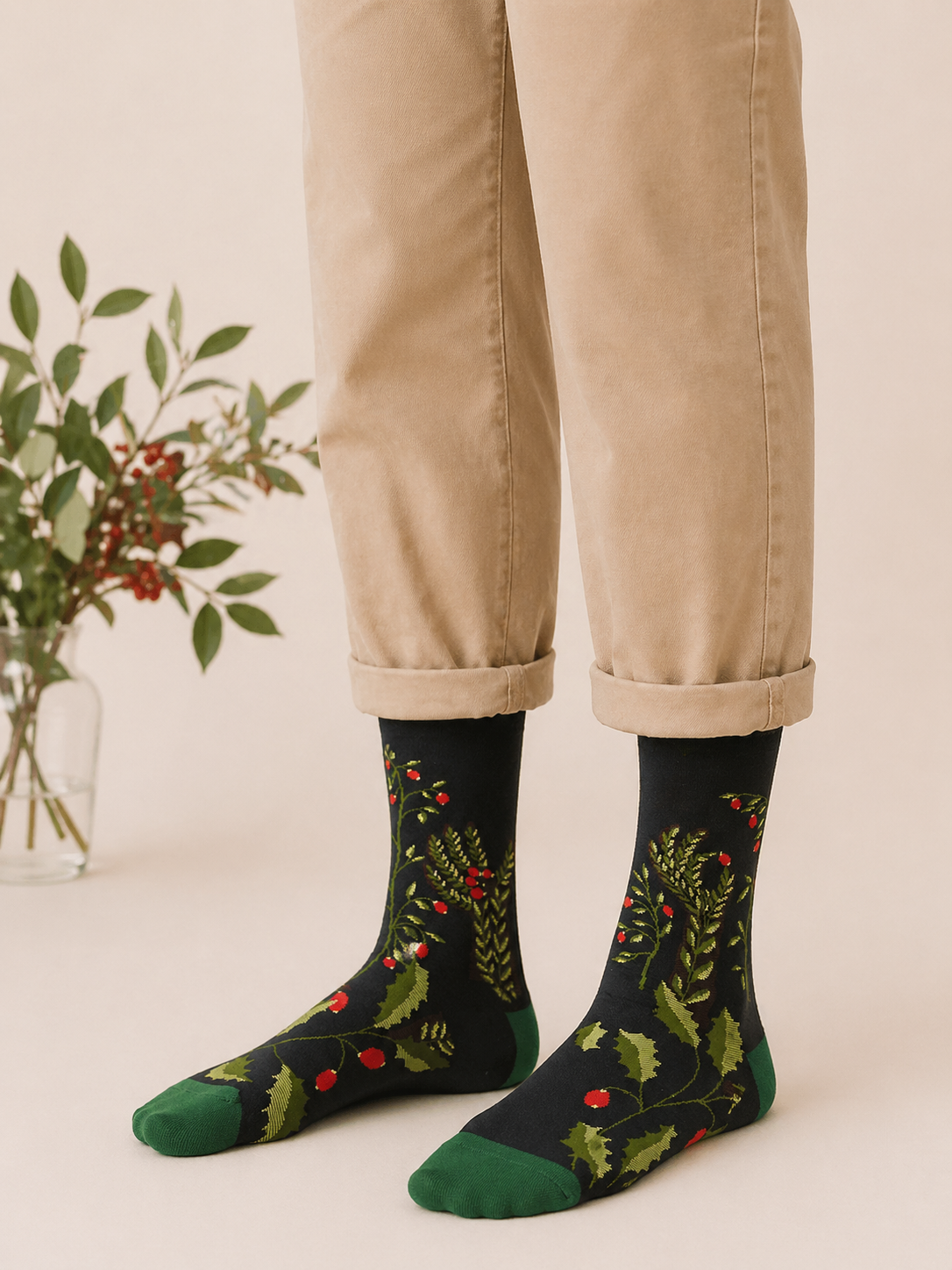 Woodland Berry Socks